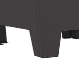 Fire Pit Black 50 x 50 x 38 cm Steel 858942