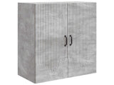 Wall-Mounted Cabinet Concrete Grey 66 x 34.5 x 90 cm 898908