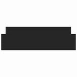 Bed Frame without Mattress Black 160x200 cm 3203762