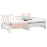 Pull-out Day Bed without Mattress White 2x cm 820742