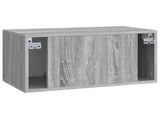 Wall-Mounted TV Cabinet Grey Sonoma 59.5 x 31 x 30 cm 899391