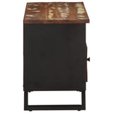 TV Cabinet 100x33x46 cm Solid Wood Reclaimed&Engineered Wood 351972