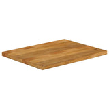 Table Top Live Edge 70x60x3.8 cm Solid Wood Mango 370595