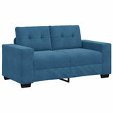 Sofa 3 pcs Blue Velvet 3324648
