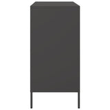Sideboard Black 68x39x79 cm Steel 842976