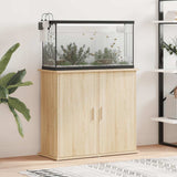 Aquarium Stand Sonoma Oak 81x36x73 cm Engineered Wood 833626
