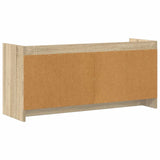 TV Cabinet 102 x 33 x 47 cm Sonoma Oak Engineered Wood 8011165
