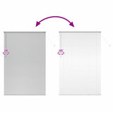 Venetian Blinds Height Adjustable Silver 220 x 145 cm Aluminium 42005956