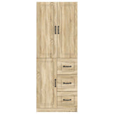 Cabinet Set 2 pcs Sonoma Oak Engineered Wood 3416981