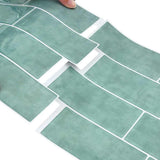 Decorative Stickers 20 pcs Grey Green 29 x 21 cm 42021246