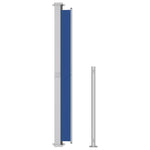 ZNTS Patio Retractable Side Awning 180x300 cm Blue 313403