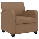 Armchair Cappuccino Faux Leather 42043432