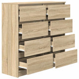 Sideboard Sonoma Oak 100x35x99 cm Engineered Wood 3328491