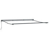 Retractable Awning Blue and White 400 x 300 cm 3330854