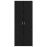 Office Cabinet Black Oak 60 x 32 x 152.5 cm Engineered Wood 3365560