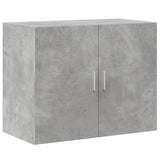 Highboard Concrete Grey 80x42.5x249 cm Engineered Wood 3281367