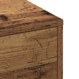Coffee Table Old Wood 90 x 90 x 28 cm Engineered Wood 868802