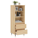 Highboard Sonoma Oak 40x36x110 cm Engineered Wood 831503