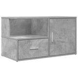 Corner Cabinet Concrete Grey 200x40x45 cm Engineered Wood 3307831