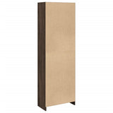 Bookcase Brown Oak 57x28.5x174 cm Engineered Wood 847995