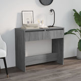 Console Table Grey Sonoma 89x41x76.5 cm Engineered Wood 813000
