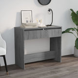 Console Table Grey Sonoma 89x41x76.5 cm Engineered Wood 813000