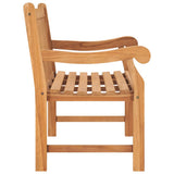 Garden Bench Teak Solid Teak Wood Medium Durable Garden Bench 316638