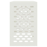 Air Conditioner Cover White 110 x 50 x 80 cm Steel 865905