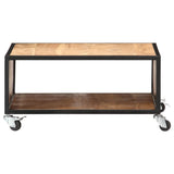 Coffee Table 70x70x32 cm Solid Acacia Wood 247684