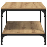 Coffee Table Artisan Oak 81 x 50 x 40 cm Engineered Wood 883495
