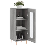 ZNTS Sideboard Grey Sonoma 34.5x34x90 cm Engineered Wood 828786