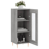ZNTS Sideboard Grey Sonoma 34.5x34x90 cm Engineered Wood 828786