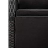 Garden Dining Set Black 3157646