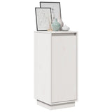 Sideboard White 31.5x34x75 cm Solid Wood Pine 813352
