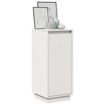 Sideboards 2 pcs White 31.5x34x75 cm Solid Wood Pine 813353