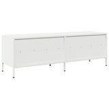 ZNTS TV Cabinet White 135x39x43.5 cm Cold-rolled Steel 851339