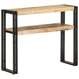 Console Table 90x30x75 cm Rough Mango Wood 321096