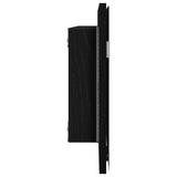 Mirror Black oak 80 x 37 cm Glass and Engineered Wood 863308