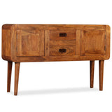 Sideboard Solid Wood with Honey Finish 120x30x75 cm 244682