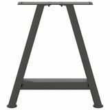 Coffee Table Legs A-Shaped 2 pcs Anthracite 38x cm Steel 4012830