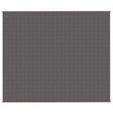 Weighted Blanket Grey 220x260 cm 15 kg Fabric 350785