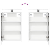 Bathroom Cabinet Set 3 pcs 120 x 10.5 x 60.5 cm Engineered wood 3403736