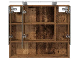 Bathroom Mirror Cabinet Old Wood 60 x 14.5 x 70 cm 889197