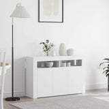 Sideboard White 116 x 30 x 75 cm Engineered Wood 3333876