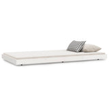 Bed Frame without Mattress White 80x200 cm Solid Wood Pine 823500
