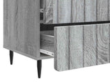 Bedside Cabinet Grey Sonoma 62 x 34.5 x 49.5 cm Engineered Wood 894321