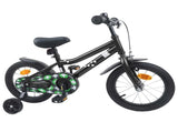 Kids Bike 12 Inches for 2-4 Years Old Black 42009467