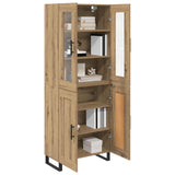 Highboard 2 pcs Artisan Oak Engineered Wood 3415870