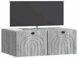Wall-Mounted TV Cabinet Grey Sonoma 59.5 x 41 x 30 cm 898171