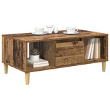 Coffee Table Old Wood 90 x 50 x 26.5 cm Engineered Wood 881165